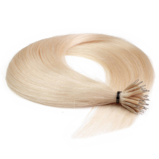 Premium Nanoring Extensions 40cm #10/0 Hell-Lichtblond