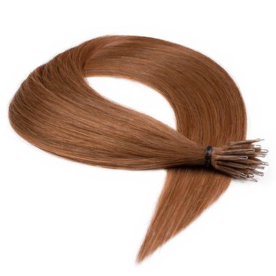 Premium Nanoring Extensions 40cm #8/03 Hellblond Natur-Gold