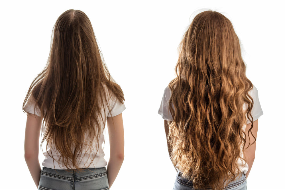 Bei Extensions den Übergang kaschieren