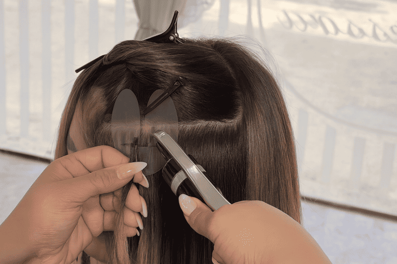 Ultraschall Haarverlängerung