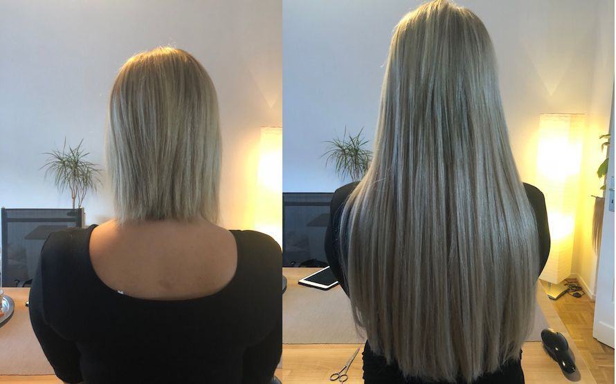 hair2heart customer pictures before and after