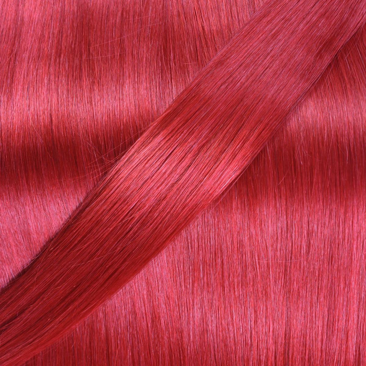 hair2heart Extensions Farben rot